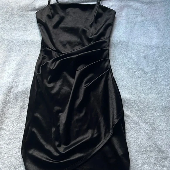 windsor black satin dress Alejandra Formal Lace Corset Windsor Black Dress Prom -